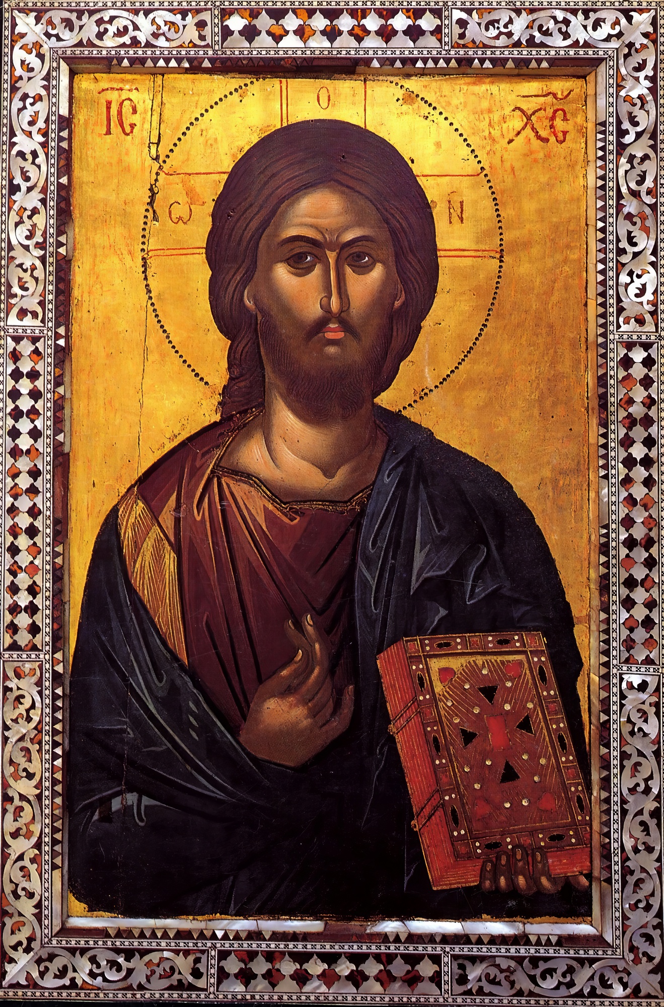 Christ Pantocrator by Theophanes full view