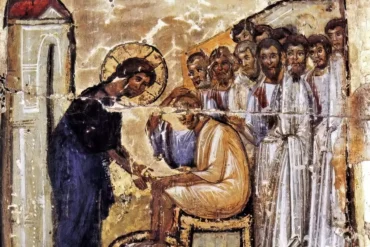 Sinai Footwashing Icon: Exquisite remnant of medieval spiritual aesthetics