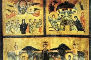 Vatican reliquary scenes depicting Life of Christ narrative sequence