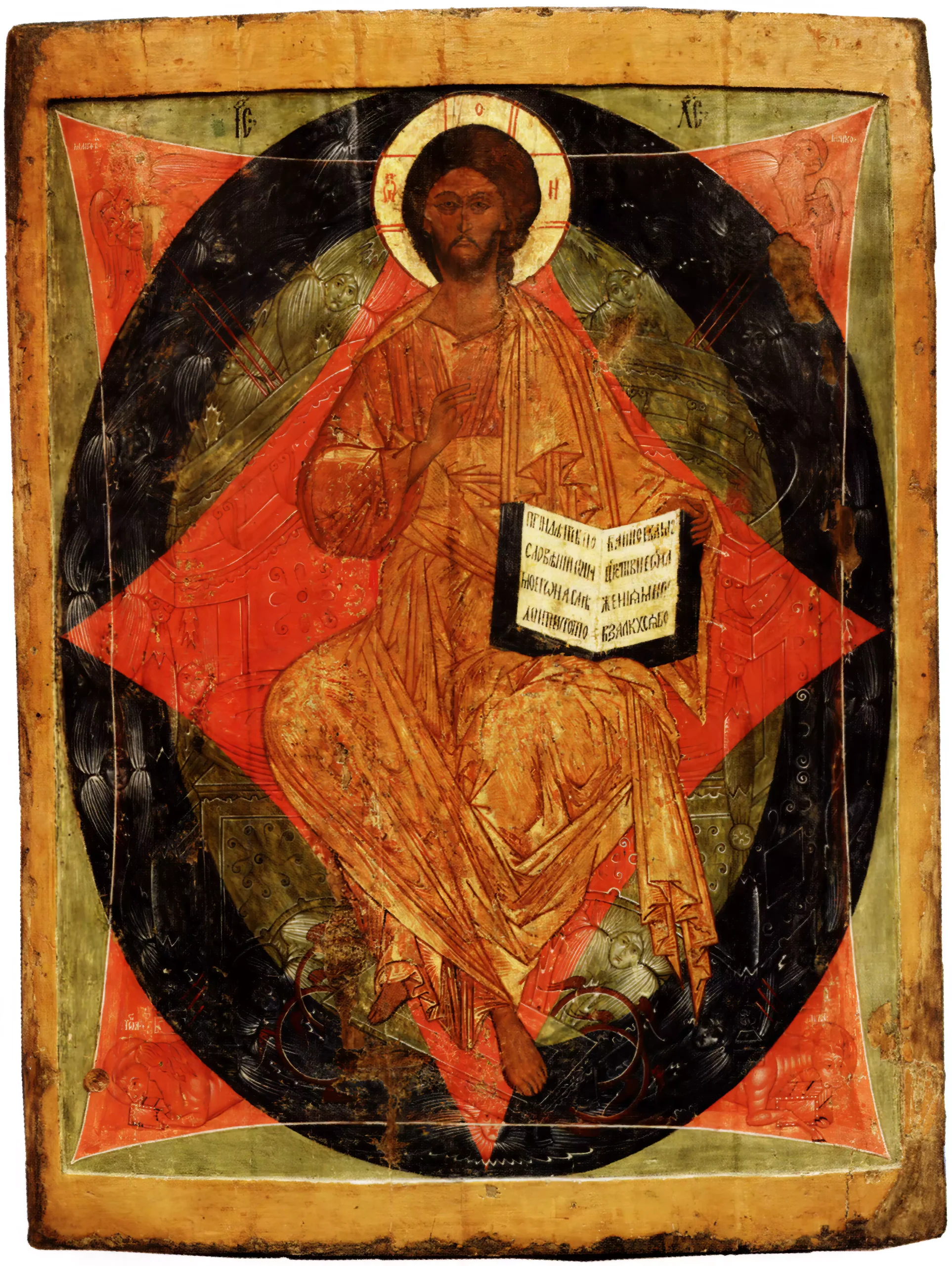 Russian Christ Icon showing theological symbolism and medieval artistic mastery in UHD quality